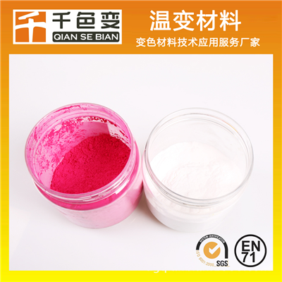 Heat sensitive mobile case Thermochromic pigment color change
