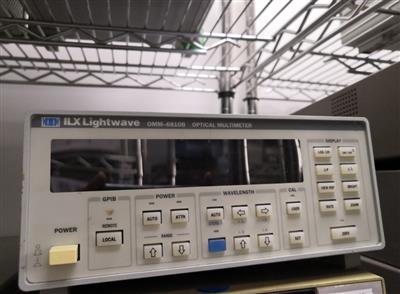 ILX Lightwave OMM-6810B Optical Power and Wavelength Meter