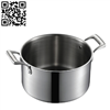 三层钢串串锅（Stainless steel pot）ZD-SCG09