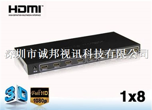 HDMI分配器1分8