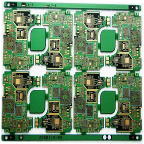 Gold 6 layer PCB