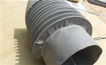 High-temperature-resistant flexible joint and strong pressure telescopic air duct