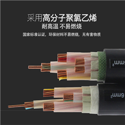 YZW橡套软电缆3*4+1*2.5mm2
