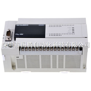 三菱PLC FX3U-48MT/DSS价格优 DC电源24点入24点晶体管源型输出 特价批发销售