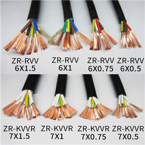 屏蔽控制电缆KVVP-500V14×1.5