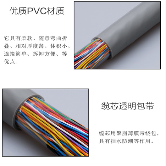 HYA53铠装电缆|钢塑复合带铠