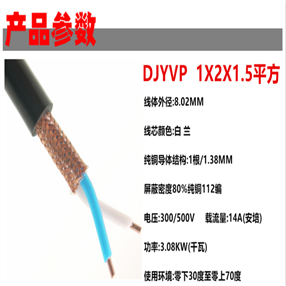 MHYV 1×2×7 0.28-通訊電纜
