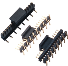 2.54mm pin header H1.5  H2.0 H2.5 Single Row single Plastic SMT