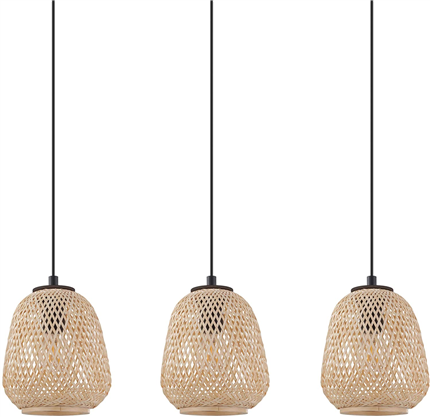 decorative natural bamboo lampshade pendant lamp