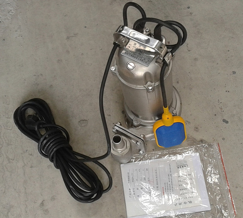 WQD3-16-1.1自控式不锈钢潜污泵
