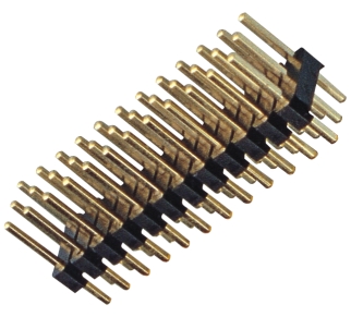 2.54x1.9mm single dual row dip sip L=7.65mm