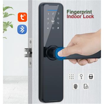WAFU WF-H6 Fingerprint Indoor Lock Tuya Bluetooth Smart Wooden Door Lock for Home Office
