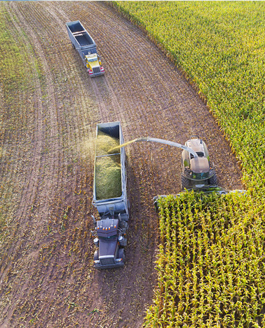 大型收割机--致力于农业全程机械化装备的研发制造