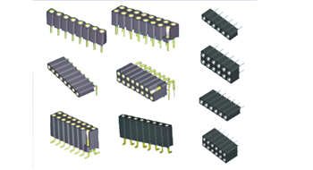 2.54mm Female Header Round Pin