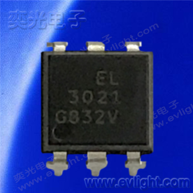 8.0mm长爬电距离EL3021M光耦