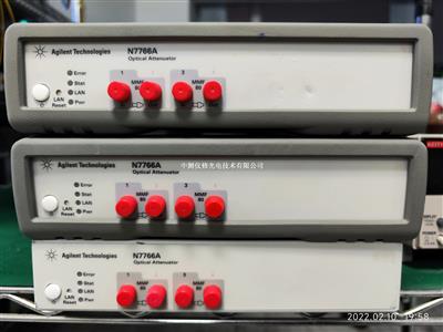 Agilent N7766A 2通道多模光衰減器