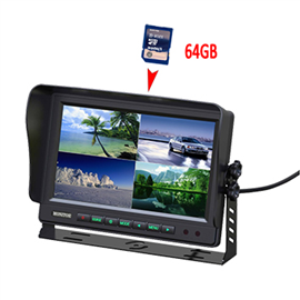 9 inch car rear view mirror monitor with dvr