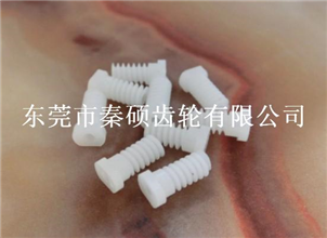 厂家生产定制各类塑胶齿蜗杆 质量保证  价格低廉