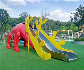 HC14201大象造型滑梯儿童公园滑梯定制