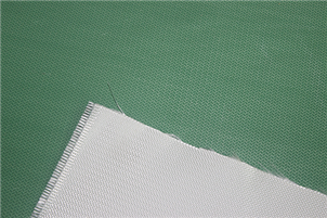 绿色单面硅胶防火布