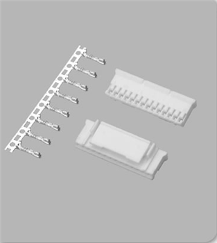 2.0mm housing white single row