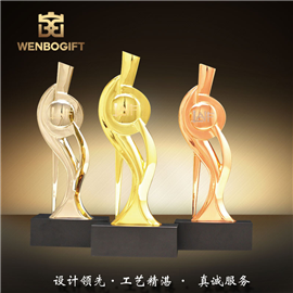 WB-171165樂器比賽獎杯，合金獎杯，深圳市文博工藝制品有限公司定制