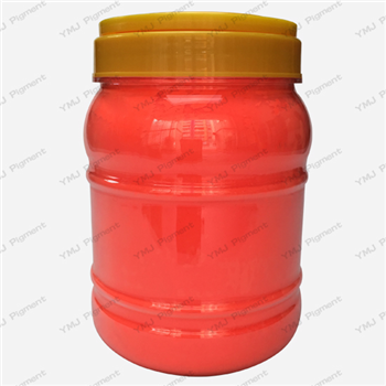 Fluorescent Pigment Powder- Orange Red Color