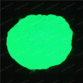 MJ-3260 High Brightnss Yellowish Green Glow Pigments