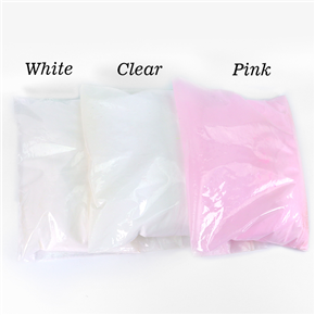 Pink White Clear Color Acrylic Powder