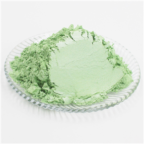 MJ406 Pale Green Pearl Pigment 10-60um