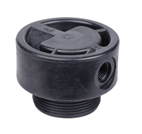 黑二通2.5寸4寸變徑拋光樹脂軟水機罐連接水處理閥頭堵頭法蘭配件