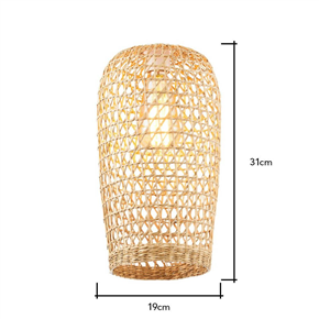  grass and rattan woven Lampshade pendant lamp
