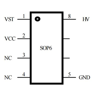 LN8K05A/B/C 非隔离芯片ACDC 5V/7.5V12.5V  125mA