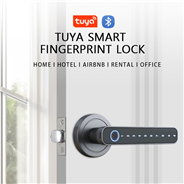 WAFU WF-F4 Tuya Smart Door Lock Intelligent Fingerprint Door Lock Handle Keyless Entry Lock