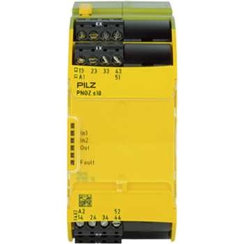 德国皮尔磁Pilz 模块化安全继电器PNOZ yi4 2DI T3C 订货号2A000006