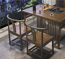 实木大板茶桌椅