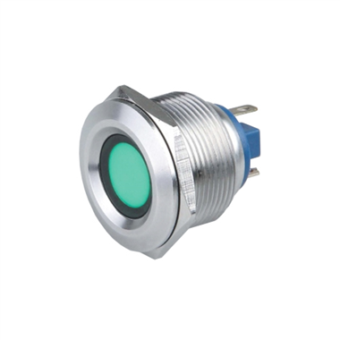 厂商供应性能可靠-防水防尘-性能可靠超就耐用的直径22mm电流金属指示灯