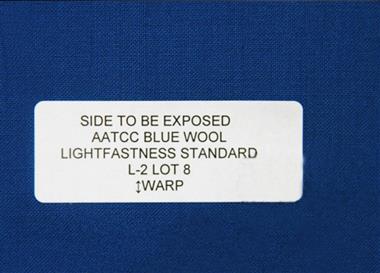 AATCC blue wool fabric