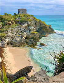 The town of Tulum