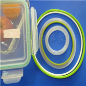 玻璃饭盒密封圈-硅胶密封圈