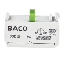 法国BACO常开触点模块23E10升级成33E10现货特价