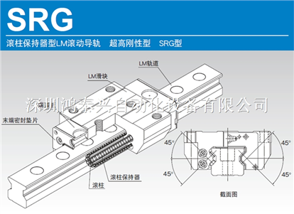 超高剛性型SRG型導軌滑塊