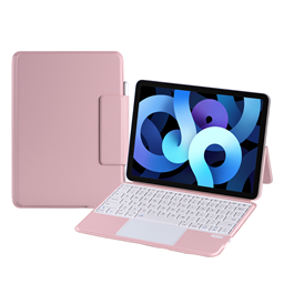 PJ3125/6 Pink Ultra thin Wireless keyboard Magic Touchpad keyboard For iPad Air 4 / 5 Pro 11 inch