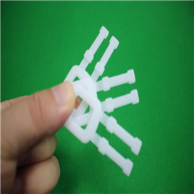 乳白加厚塑胶包装扣，16mm以内包装带通用这款拉扣