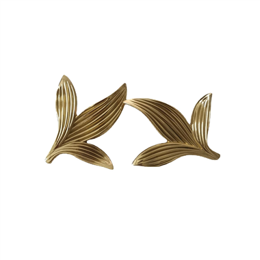 P00051 Solid Brass Flowers Shape Cabinets Knobs Orchid Drawer Knobs for Kitchen Bathroom handle