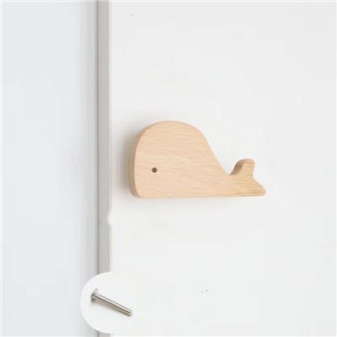 P00097 Animals Whale Knobs Furniture Knobs for Kids Nursery Drawer Handles