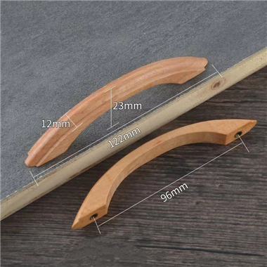 P00105 Solid wood furniture handle multiple models fashion wooden handle for table drawer wardrobe d