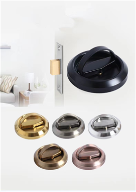 304 Stainless Recessed Invisible Safe Door Handle Locks