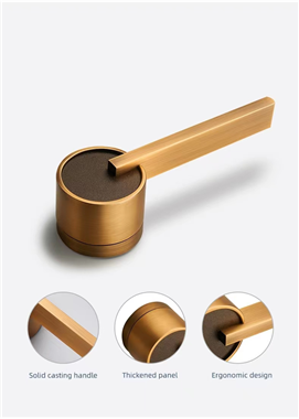 Ingenious High Quality American Style Gold Zinc Alloy Furniture Locks Handles Hardware