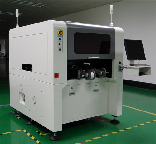 Fully automatic visual contour mounting machine